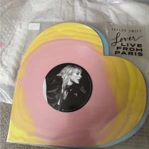 Taylor Swift Lover Cardigan & Lover Live From Paris Vinyl Record Bundle NEW